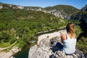 Les gorges de l'Ardèche