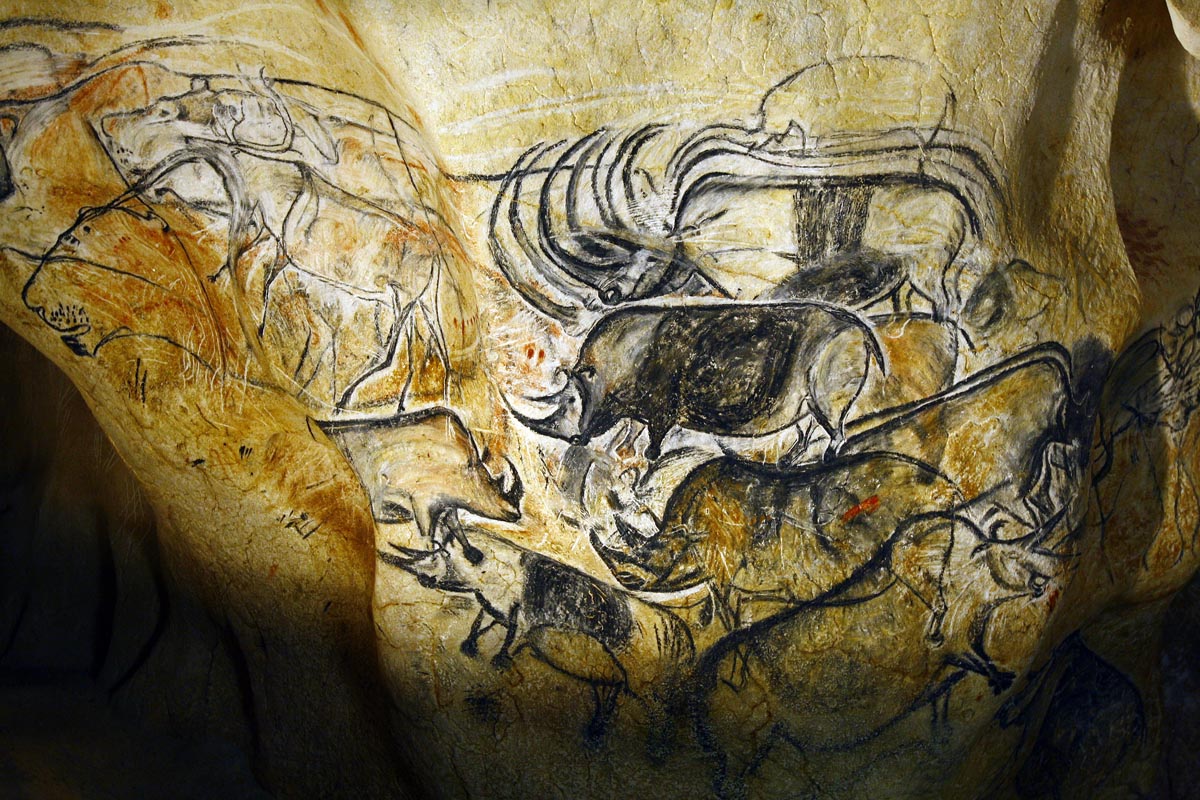 Fresque de la Grotte Chauvet 2 Peintures rupestres